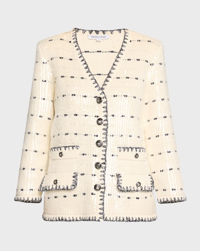 Ceriani Sequin Knit Jacket